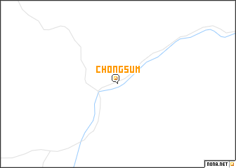 map of Chongsum