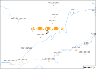 map of Chongyangdong