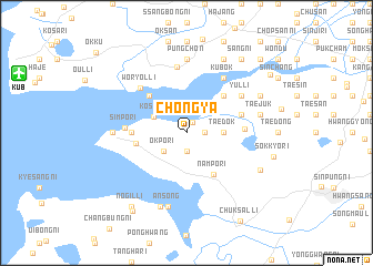 map of Chongya