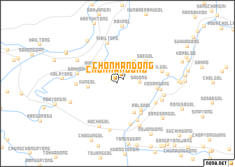 map of Chŏnman-dong
