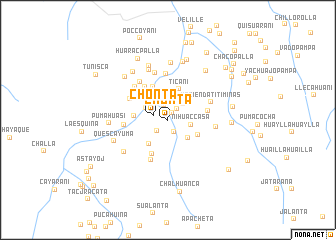 map of Chonta