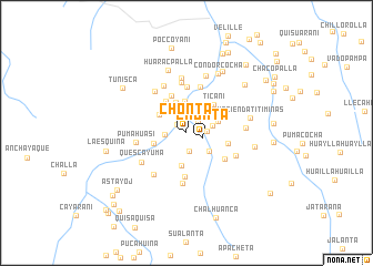 map of Chonta