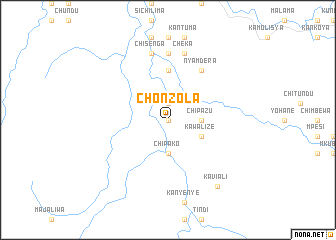 map of Chonzola