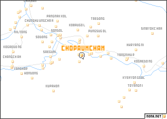 map of Chop\