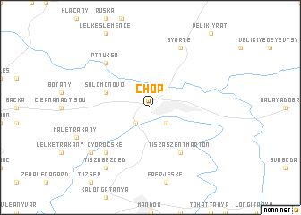 map of Chop