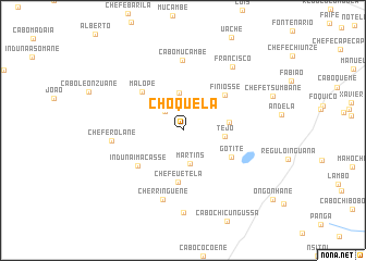 map of Choquela