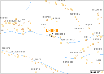 map of Chora