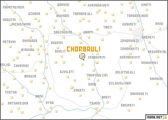 map of Chorbauli