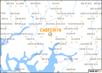 map of Chorchita