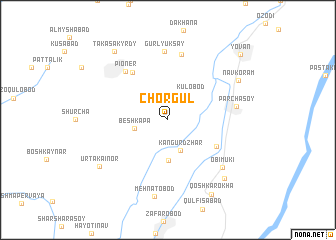 map of Chorgul