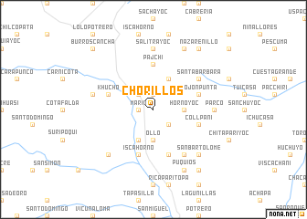 map of Chorillos