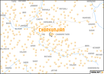 map of Chor Kunjiān