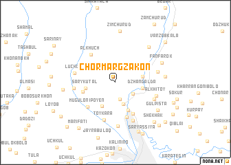 map of Chormargzakon