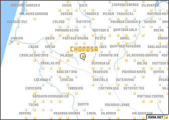 map of Chorosa