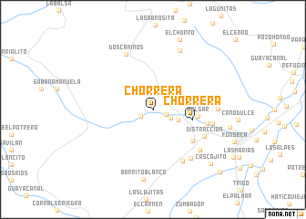 map of Chorrera