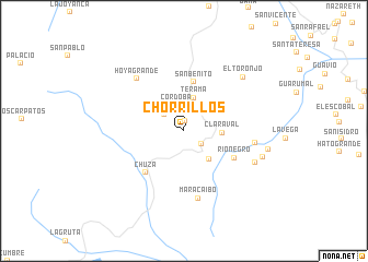 map of Chorrillos