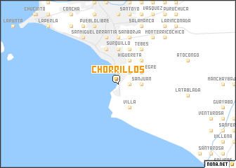 map of Chorrillos