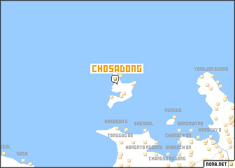map of Chosa-dong