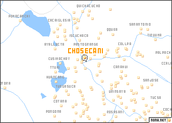 map of Chosecani