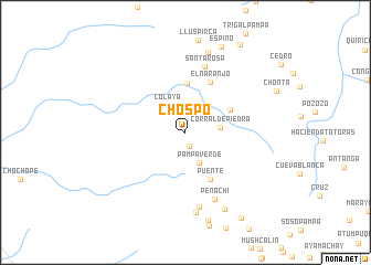 map of Chospo