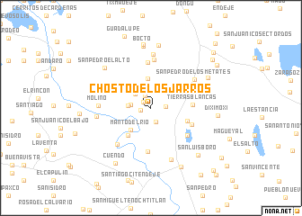 map of Chosto de los Jarros