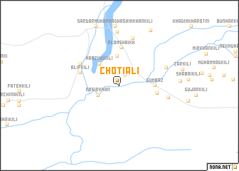 map of Chotiāli