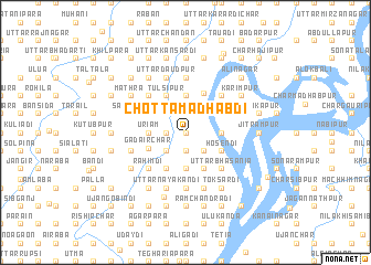 map of Chotta Mādhabdi