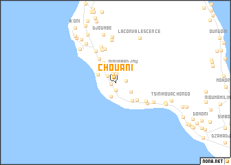 map of Chouani