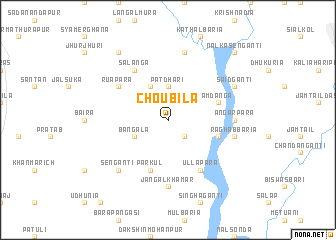 map of Choubila