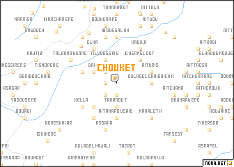 map of Chouket