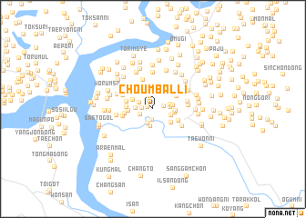 map of Choŭmbal-li