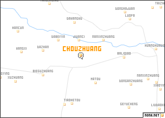 map of Chouzhuang