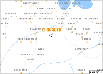 map of Chowalta