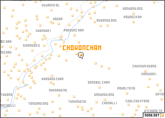 map of Chowŏnch\