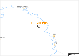 map of Choykeros