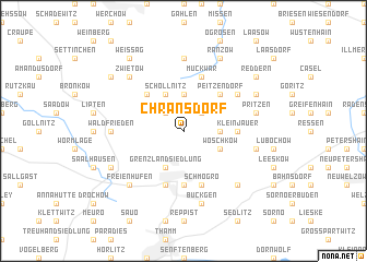 map of Chransdorf