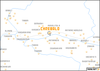map of Chrebalo