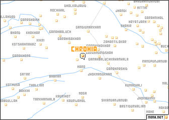 map of Chrohīa