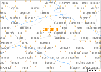 map of Chromin