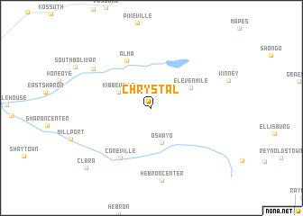 map of Chrystal