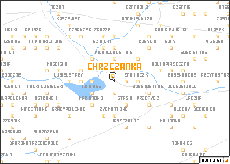 map of Chrzczanka