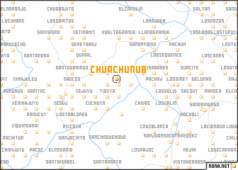 map of Chuachunub