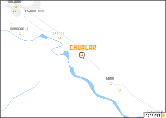 map of Chualar