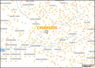 map of Chuam-dong