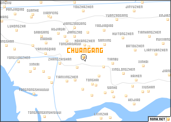 map of Chuangang