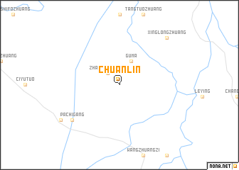 map of Chuanlin