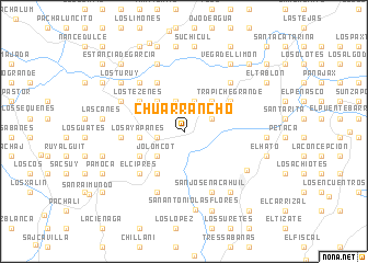 map of Chuarrancho