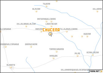 map of Chucena