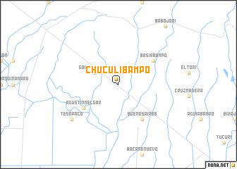 map of Chuculibampo