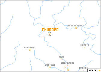 map of Chūgorg